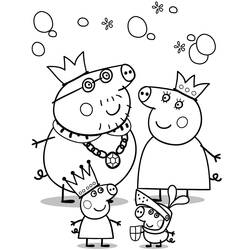 Coloring page: Peppa Pig (Cartoons) #43909 - Free Printable Coloring Pages