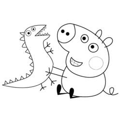 Coloring page: Peppa Pig (Cartoons) #43961 - Free Printable Coloring Pages