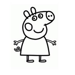Coloring page: Peppa Pig (Cartoons) #44042 - Free Printable Coloring Pages
