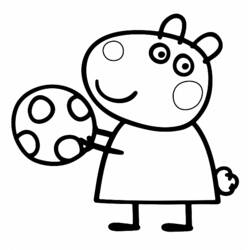 Coloring page: Peppa Pig (Cartoons) #44046 - Free Printable Coloring Pages