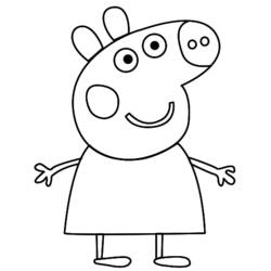 Coloring page: Peppa Pig (Cartoons) #44088 - Free Printable Coloring Pages