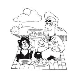 Coloring page: Postman Pat (Cartoons) #49504 - Free Printable Coloring Pages