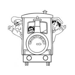 Coloring page: Postman Pat (Cartoons) #49510 - Free Printable Coloring Pages