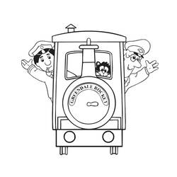Coloring page: Postman Pat (Cartoons) #49576 - Free Printable Coloring Pages