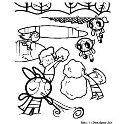 Coloring page: Powerpuff Girls (Cartoons) #39427 - Free Printable Coloring Pages