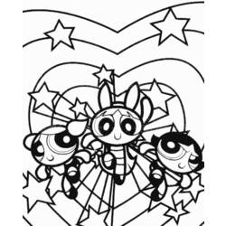 Coloring page: Powerpuff Girls (Cartoons) #39433 - Free Printable Coloring Pages