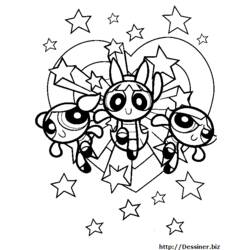 Coloring page: Powerpuff Girls (Cartoons) #39437 - Free Printable Coloring Pages