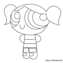 Coloring page: Powerpuff Girls (Cartoons) #39533 - Free Printable Coloring Pages