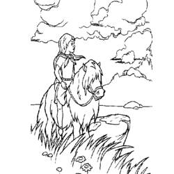 Coloring page: Quest for Camelot (Cartoons) #41734 - Free Printable Coloring Pages