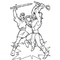 Coloring page: Quest for Camelot (Cartoons) #41744 - Free Printable Coloring Pages