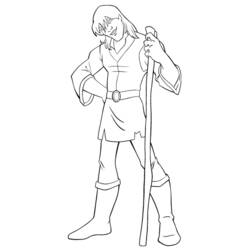 Coloring page: Quest for Camelot (Cartoons) #41762 - Free Printable Coloring Pages