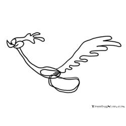 Coloring page: Road Runner and Wile E. Coyote (Cartoons) #47298 - Free Printable Coloring Pages