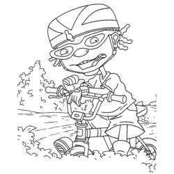 Coloring page: Rocket Power (Cartoons) #52233 - Free Printable Coloring Pages