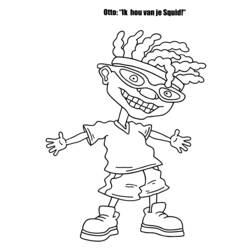Coloring page: Rocket Power (Cartoons) #52243 - Free Printable Coloring Pages