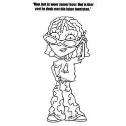 Coloring page: Rocket Power (Cartoons) #52251 - Free Printable Coloring Pages