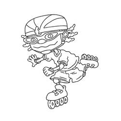 Coloring page: Rocket Power (Cartoons) #52262 - Free Printable Coloring Pages