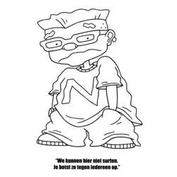 Coloring page: Rocket Power (Cartoons) #52595 - Free Printable Coloring Pages