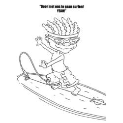 Coloring page: Rocket Power (Cartoons) #52597 - Free Printable Coloring Pages