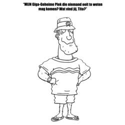 Coloring page: Rocket Power (Cartoons) #52601 - Free Printable Coloring Pages