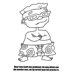 Coloring page: Rocket Power (Cartoons) #52616 - Free Printable Coloring Pages