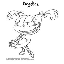Coloring page: Rugrats (Cartoons) #52710 - Free Printable Coloring Pages
