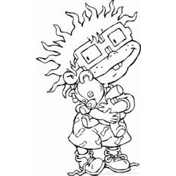 Coloring page: Rugrats (Cartoons) #52777 - Free Printable Coloring Pages