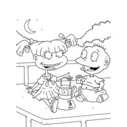 Coloring page: Rugrats (Cartoons) #52792 - Free Printable Coloring Pages