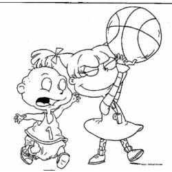 Coloring page: Rugrats (Cartoons) #52818 - Free Printable Coloring Pages