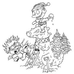 Coloring page: Rugrats (Cartoons) #52845 - Free Printable Coloring Pages