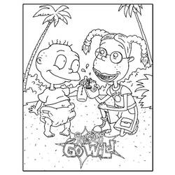 Coloring page: Rugrats (Cartoons) #52867 - Free Printable Coloring Pages
