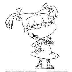 Coloring page: Rugrats (Cartoons) #52953 - Free Printable Coloring Pages