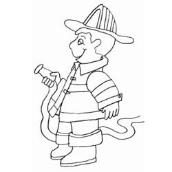 Coloring page: Sam the Fireman (Cartoons) #39888 - Free Printable Coloring Pages