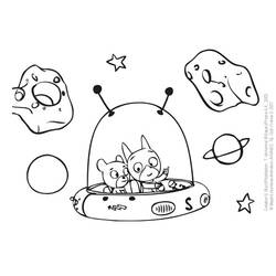 Coloring page: SamSam (Cartoons) #39600 - Free Printable Coloring Pages