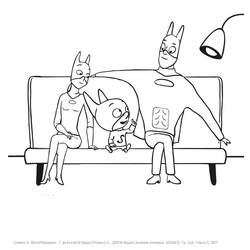 Coloring page: SamSam (Cartoons) #39605 - Free Printable Coloring Pages