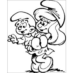 Coloring page: Schtroumpfs (Cartoons) #34565 - Free Printable Coloring Pages