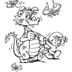 Coloring page: Schtroumpfs (Cartoons) #34602 - Free Printable Coloring Pages