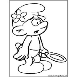 Coloring page: Schtroumpfs (Cartoons) #34620 - Free Printable Coloring Pages