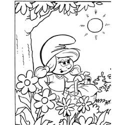 Coloring page: Schtroumpfs (Cartoons) #34818 - Free Printable Coloring Pages