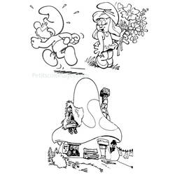 Coloring page: Schtroumpfs (Cartoons) #34836 - Free Printable Coloring Pages