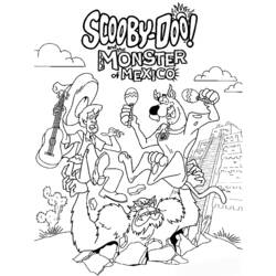 Coloring page: Scooby doo (Cartoons) #31359 - Free Printable Coloring Pages