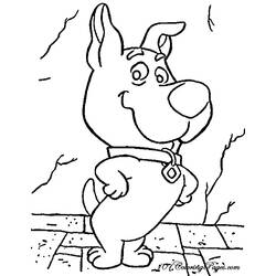 Coloring page: Scooby doo (Cartoons) #31405 - Free Printable Coloring Pages