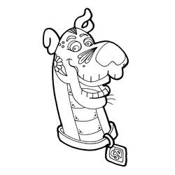 Coloring page: Scooby doo (Cartoons) #31410 - Free Printable Coloring Pages