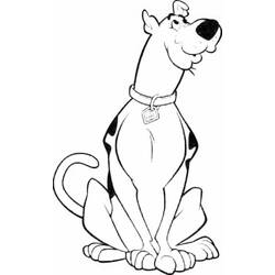 Coloring page: Scooby doo (Cartoons) #31422 - Free Printable Coloring Pages