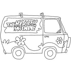 Coloring page: Scooby doo (Cartoons) #31465 - Free Printable Coloring Pages
