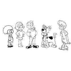 Coloring page: Scooby doo (Cartoons) #31528 - Free Printable Coloring Pages
