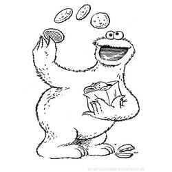 Coloring page: Sesame street (Cartoons) #32101 - Free Printable Coloring Pages