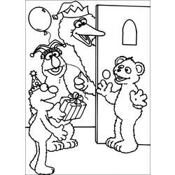 Coloring page: Sesame street (Cartoons) #32124 - Free Printable Coloring Pages