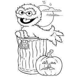 Coloring page: Sesame street (Cartoons) #32187 - Free Printable Coloring Pages