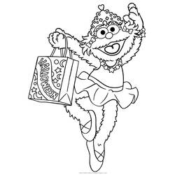 Coloring page: Sesame street (Cartoons) #32191 - Free Printable Coloring Pages