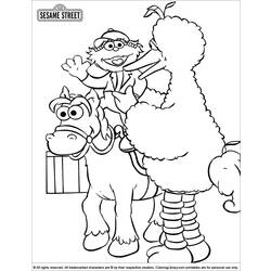 Coloring page: Sesame street (Cartoons) #32223 - Free Printable Coloring Pages
